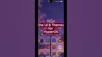Samsung OneUI 8 HyperOS Theme for Xiaomi and Redmi Poco Phones🔥#hyperos2 #oneui7 #hyperostheme