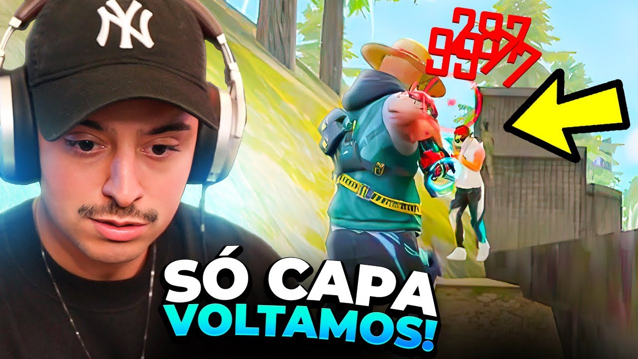 CORINGA AMASSANDO GERAL NO FREE FIRE: O HOMEM VOLTOU!! - YouTube