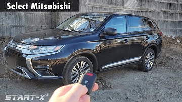 Start-X Remote Start Install Select Mitsubishi