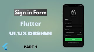 Login Screen In Flutter | Part 1 | UI UX