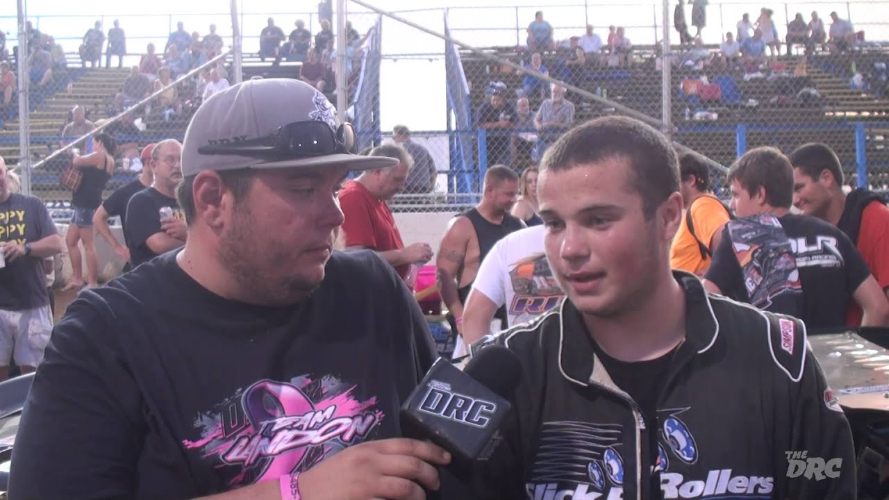 Florence Speedway | 7.18.15 | Fan Night | Grant Garrison - YouTube