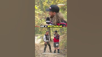 Rider Interview file#3 Why did you slide so spectacularly? (and walked away) #shorts