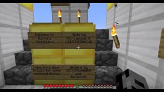 Minecraft BURNING DISNEY CASTLE BURNING DOWN NOTCH LAND Mini-Game