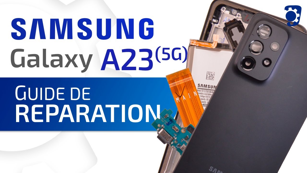 ECRAN COMPLET avec CHASSIS pour SAMSUNG GALAXY A23 5G SM-A236B OUTILS +  COLLE - iCasse - Pièces et Outils