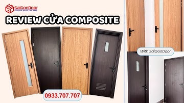 ✅ Review 4 Bộ Cửa Nhựa Composite Làm Cửa Phòng Ngủ Tại Gò Vấp | Cửa Gỗ Nhựa Composite giả gỗ