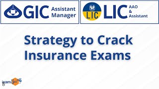 GIC AM | LIC AAO | Strategy to Crack Insurance Exams