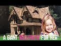 Father built his daughter a giant house where she can play - it's really cool