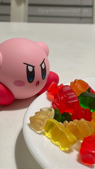 Kirby Creates the Viral Frozen Gummy Bears | #shorts