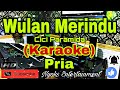 WULAN MERINDU - Cici Paramida (Karaoke) Melayu || Nada Pria || CIS=DO