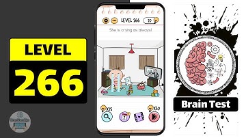 Brain Test Level 266 Walkthrough