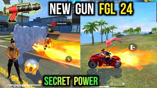 FGL 24 Gun Ability Test | Free Fire New Gun FGL 24 Gameplay