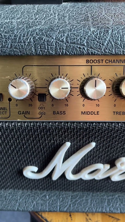 The Noel Gallagher Amp Setting