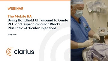 The Mobile RA: Using Ultrasound to Guide PEC and Supraclavicular Blocks & Intra-Articular Injections