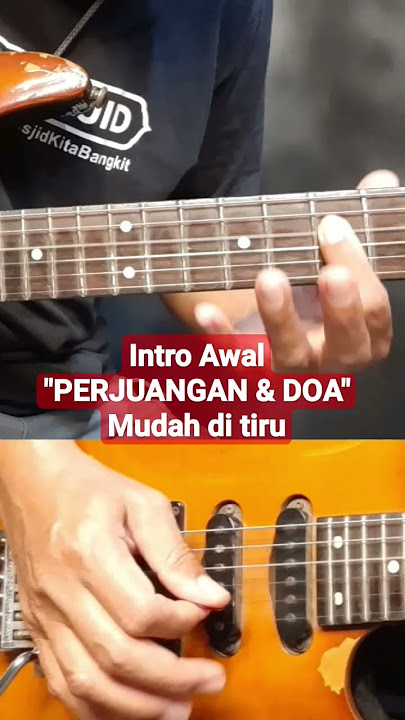 Intro Awal PERJUANGAN DAN DOA Rhoma Irama Soneta mudah untuk di tiru