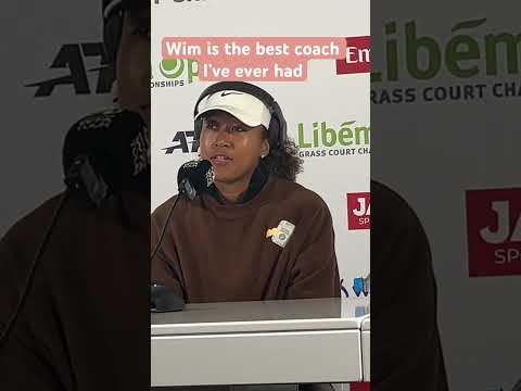 Naomi Osaka says Wim Fissette is ‘probably the best coach I’ve ever had’ after Mertens win