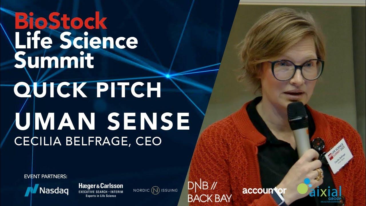BioStock Life Science Summit Uman Sense October 2023 YouTube