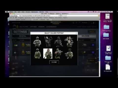 Speedart - Creating Battlefield 4 Avatar's for Battlelog HD 