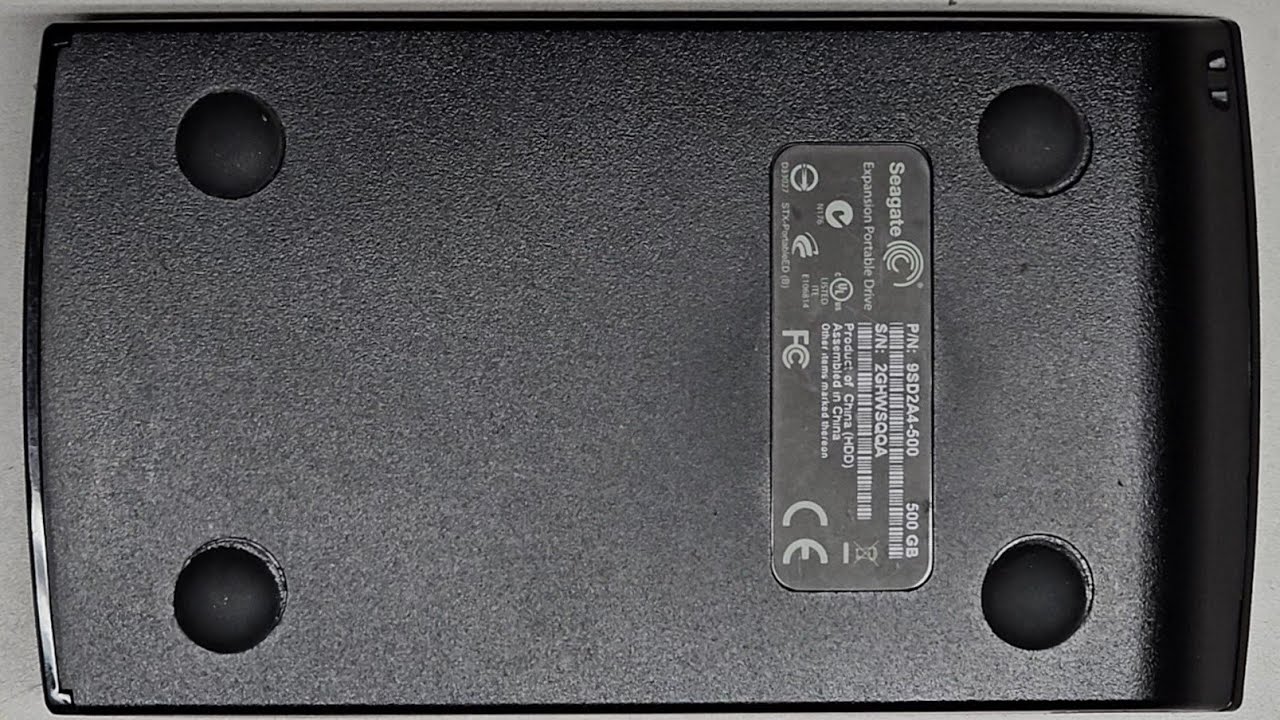 Seagate Expansion Portable Drive Disassembly Broken Mini USB