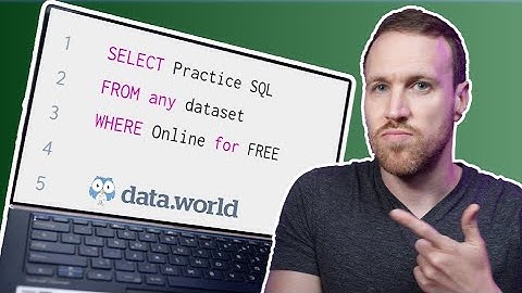 How to Practice SQL on ANY DATASET Online for FREE ✔