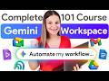 Master Gemini x Google Workspace  - FREE 1-Hour AI Course 🚀 (Vids, Gmail, Drive, Sheets, Docs)