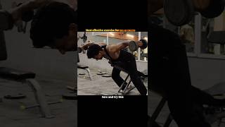 Most effective exercise for rear delts #gymmotivation #gymworkout #shorts #reardeltoidexercises