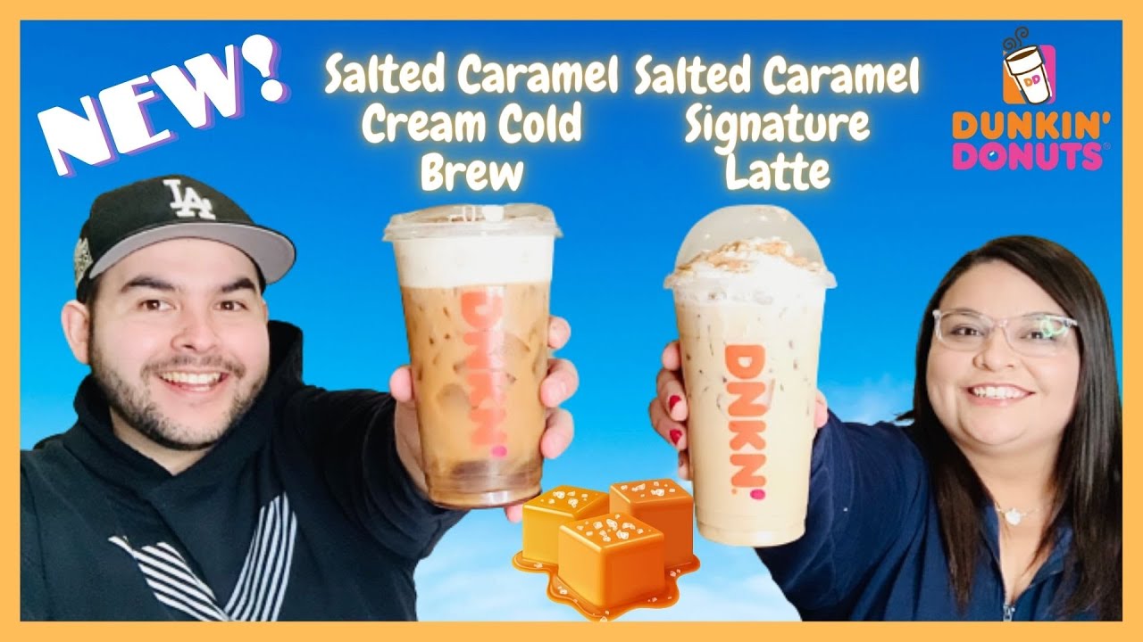 Dunkin' Donuts introduces new Salted Caramel Cream Cold Brew