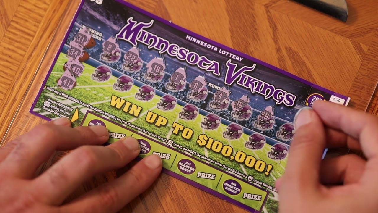 1 $5 Minnesota Vikings Scratch-Off