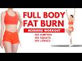 🔥Morning Full Body Fat Burn Workout – Waist Slimming, No Jumping, No Squats, No Lunges | Emma Fit