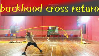 How to Master the Late Backhand Return in Badminton