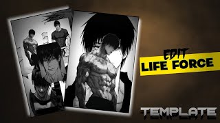 Trending Life Force Edit template with link 🔗