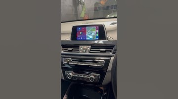 BMW F48 X1 enav_evo Apple CarPlay activation. #csretrofits #bmw #x1 #f48 #carplay #applecarplay