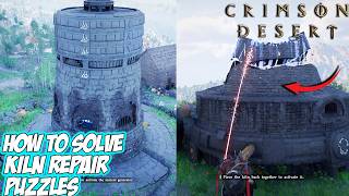 Crimson Desert - How to Solve KILN REPAIR PUZZLES