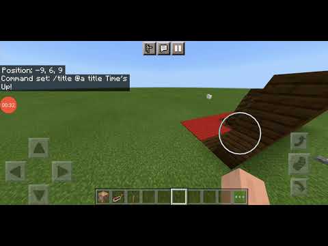 How To Make World's EASIEST Timer In Minecraft! (Command Block Tutorial!)