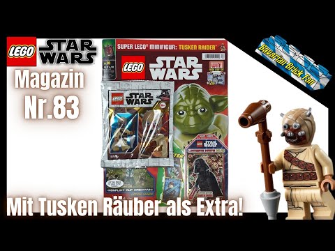 LEGO Star Wars Magazin Nr.83 mit Tusken Räuber als Extra | Review & Unboxing