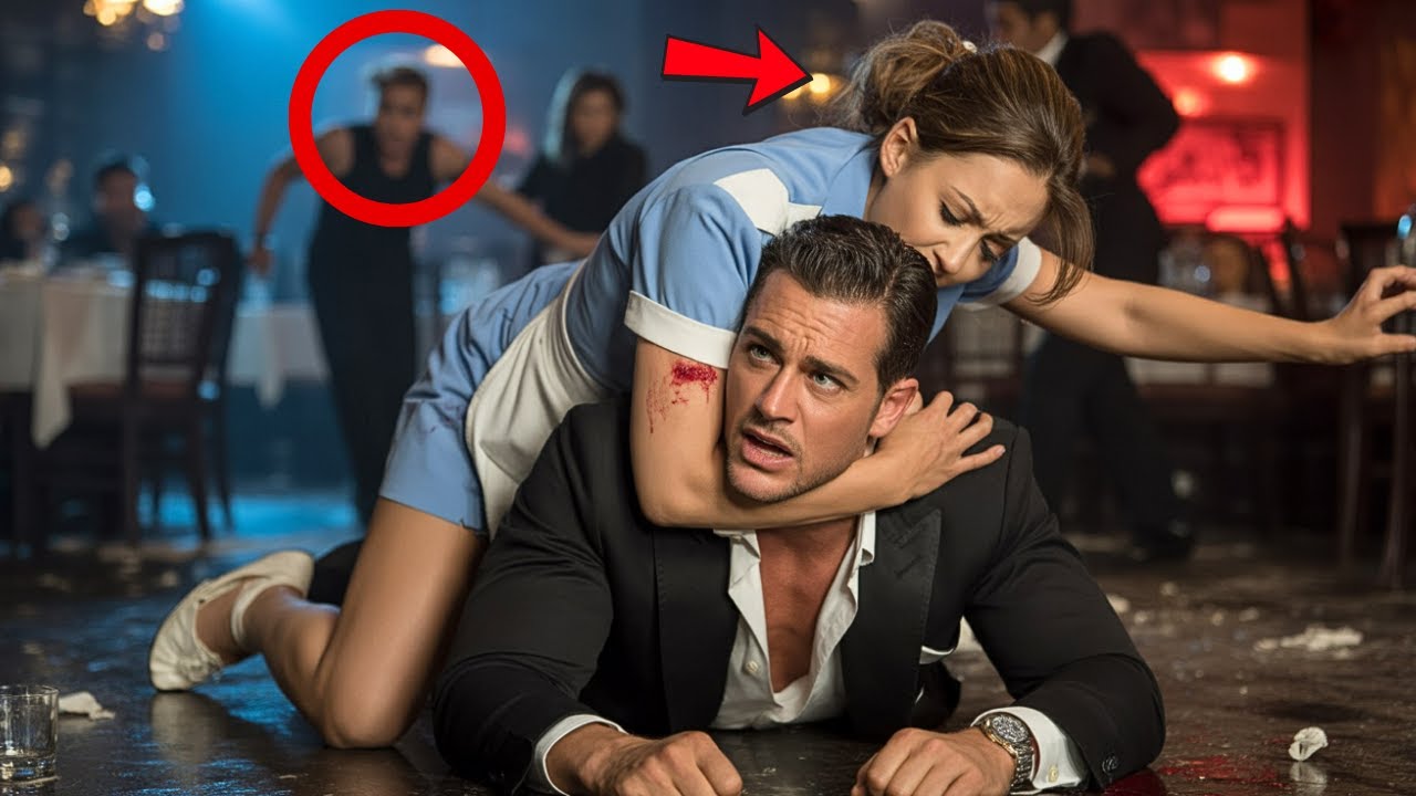 Camarera Pobre Gritó «¡Agáchate!» — Y Recibió 4 Balas Destinadas Al Jefe Mafioso