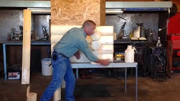 2x8 log siding installation with corners