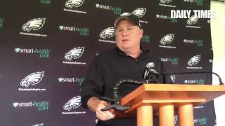 #Eagles head coach Chip Kelly divulges his philosophy about program building ... Rather animatedly.