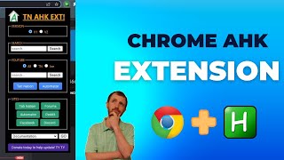 Revolutionize Your Coding Experience with Chrome's First AutoHotkey Extension!