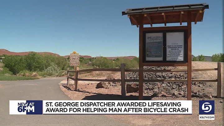 St. George Dispatcher Honored With Lifesaving Award