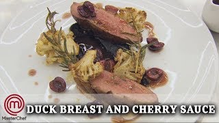 How to Make Duck Breast and Cherry Sauce