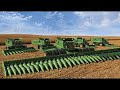 American agricultural machinery feeds the world. Excellent agricultural technology.