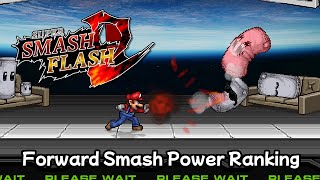 SSF2 v1.4 - Forward Smash Power Ranking