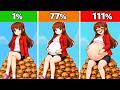 Minecraft Build BUT JJ’S SISTER BECOMING FATTER 🍔 | Maizen