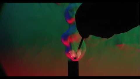 A match being struck as seen with schlieren technique RMIT University