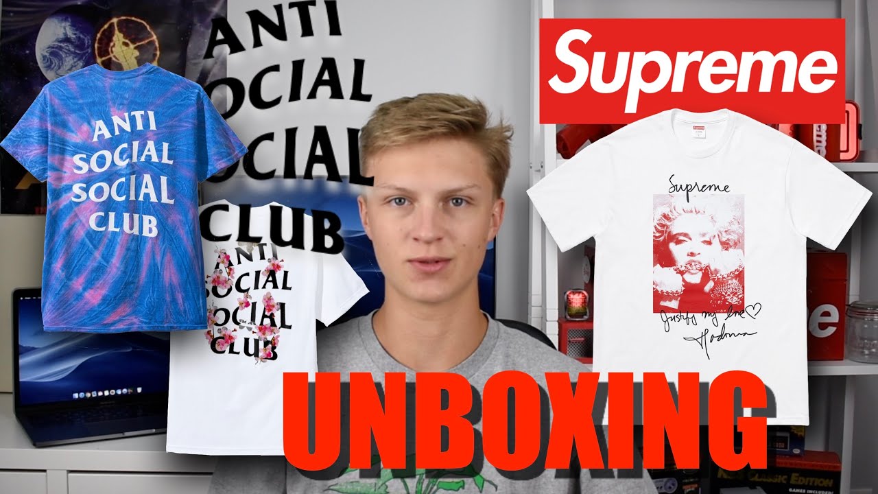 ASSC x SUPREME UNBOXING & REVIEW! MADONNA UNBOXING!