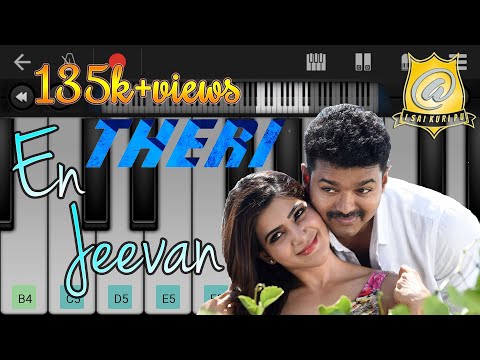 En Jeevan Song Theri Keyboard Notes