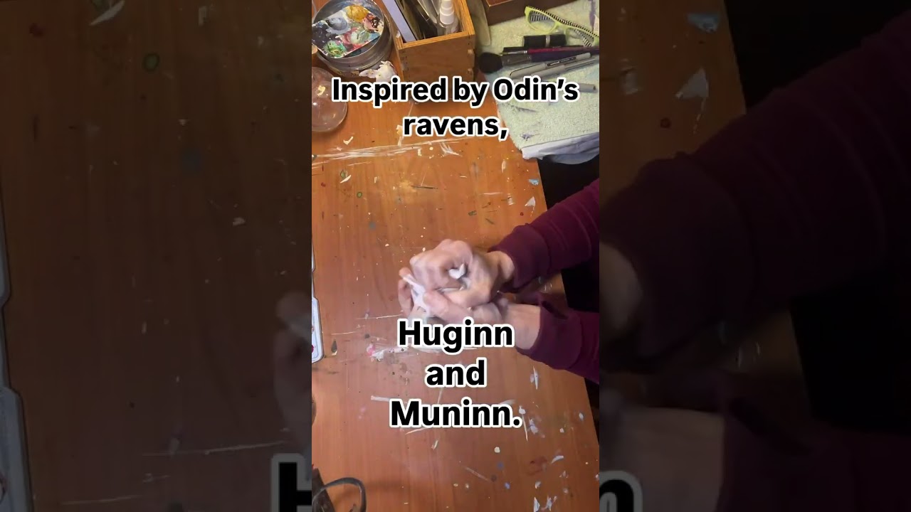 Exploring Memory and Heritage in Art: Huginn and Muninn