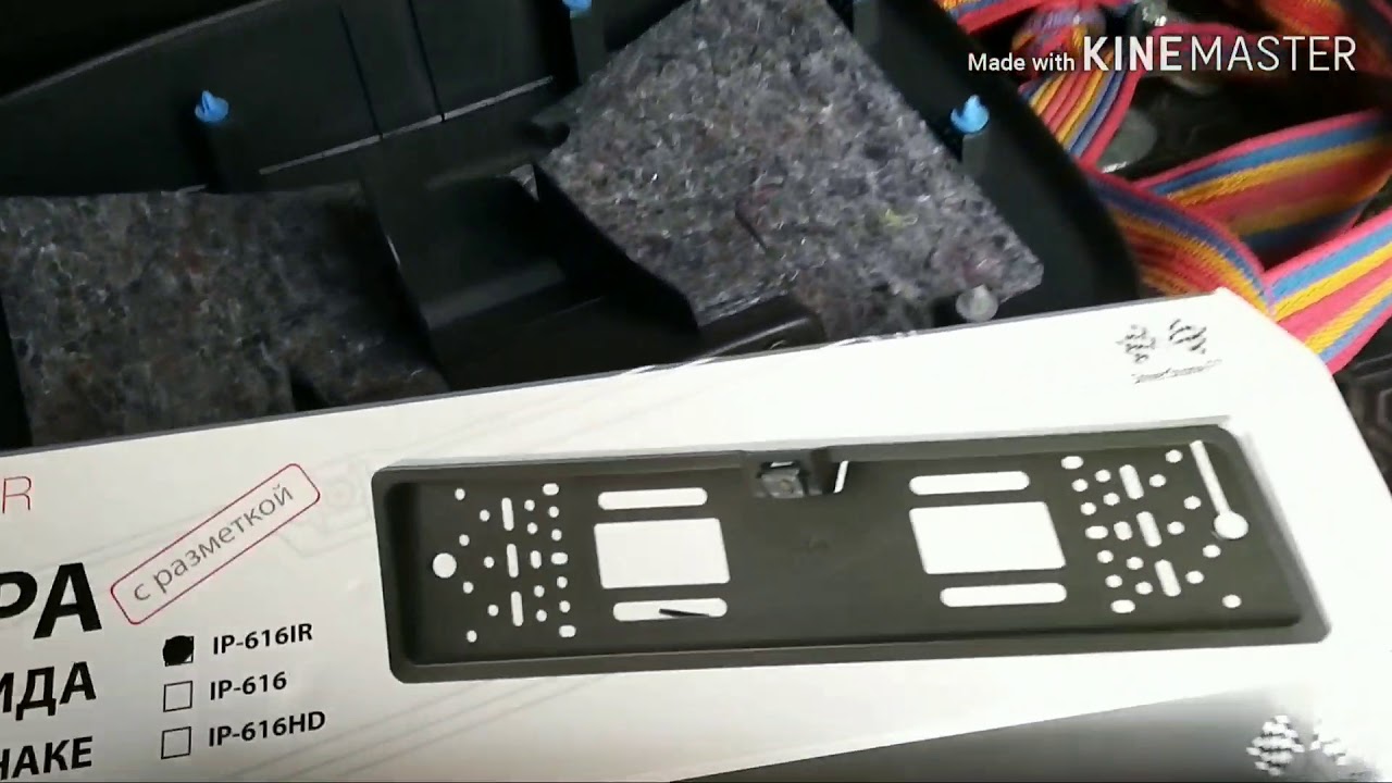 Установка камеры заднего вида на авто.... - YouTube