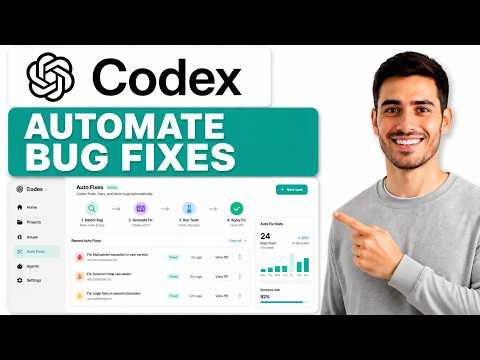 How To Automate Bug Fixes Using ChatGPT Codex (Step-by-step)