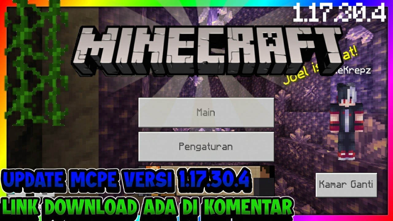 UPDATE MCPE TERBARU VERSI 1.17.30.04 Official MINECRAFT MCPE